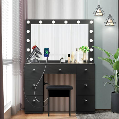 Elite Beauty Vanity Desk