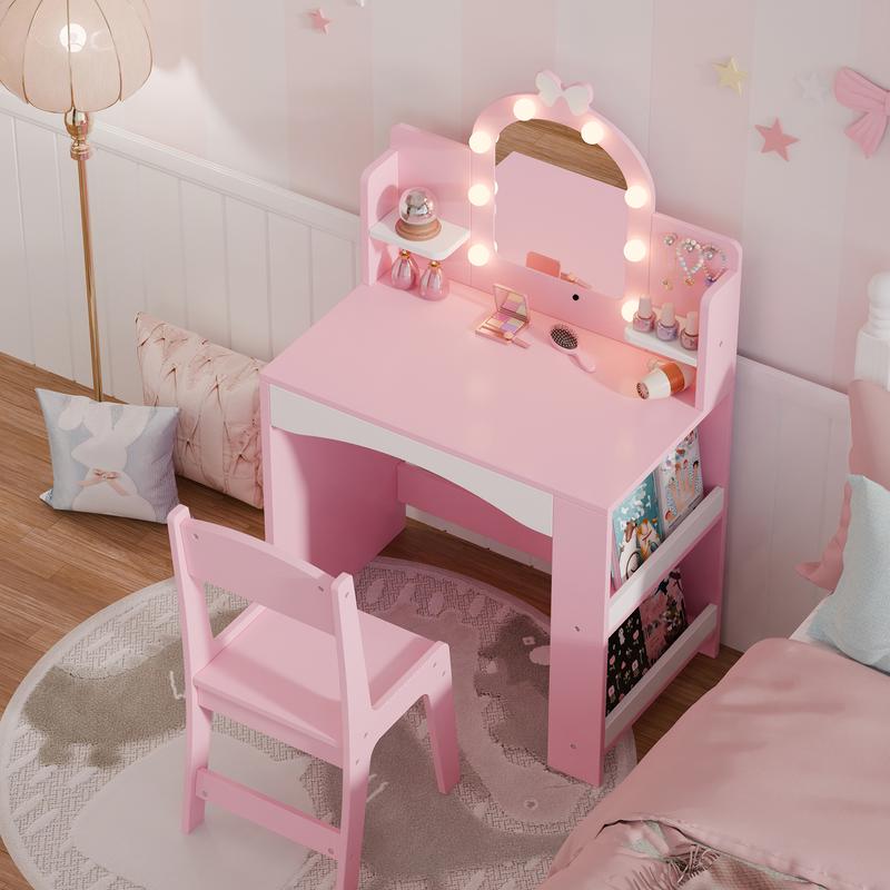 Deluxe Princess Lighted Vanity