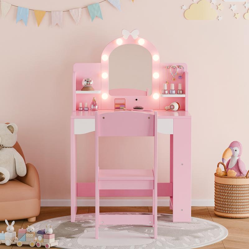 Deluxe Princess Lighted Vanity