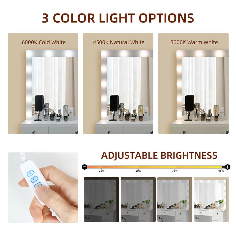 Elite Beauty Vanity Desk