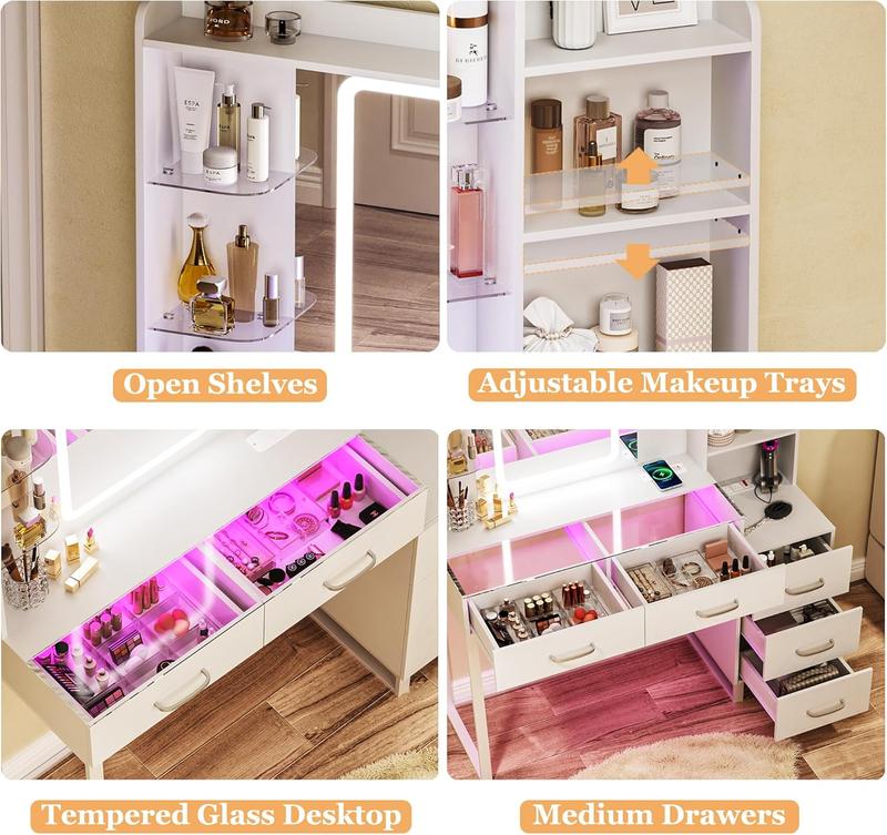 Glow Vanity with Charging