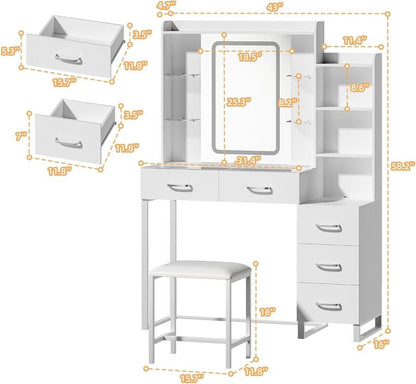 Glow Vanity with Charging