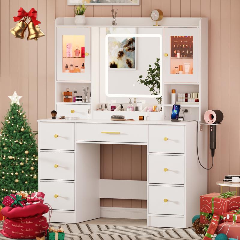 Luxe LED Vanity & Jewelry Hub