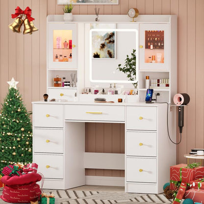 Luxe LED Vanity & Jewelry Hub