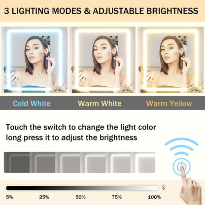 Luxe LED Vanity & Jewelry Hub