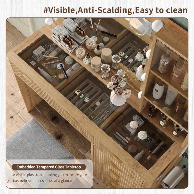 Premium 7-Drawer Beauty Vanity