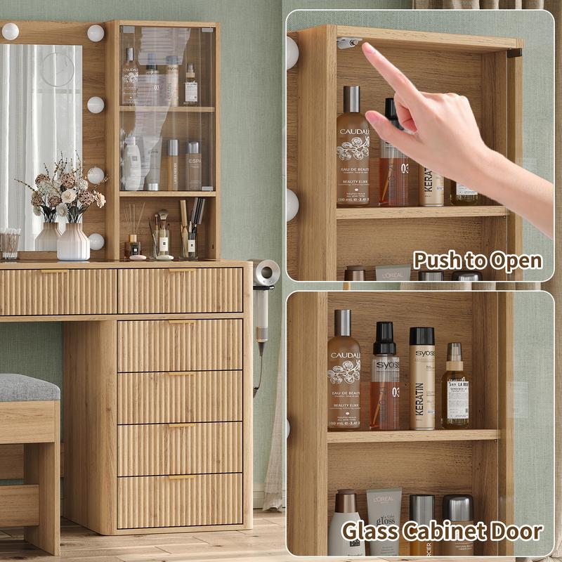 Premium 7-Drawer Beauty Vanity