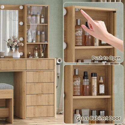 Premium 7-Drawer Beauty Vanity