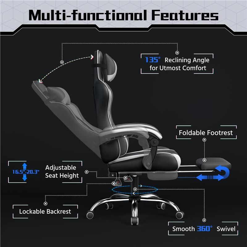 Pro-Level Reclining Gamer Chair