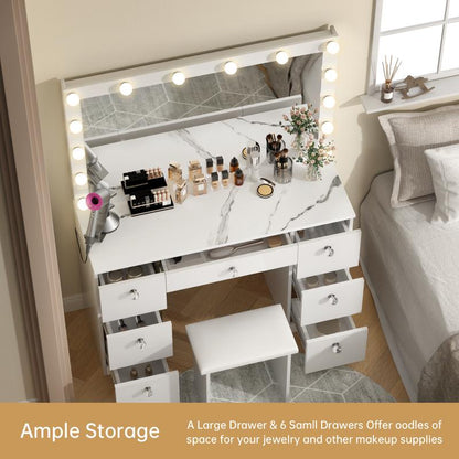 Elite Beauty Vanity Desk