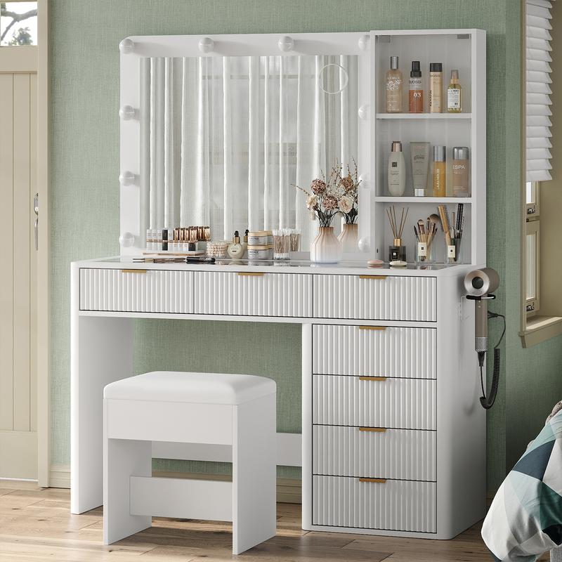 Premium 7-Drawer Beauty Vanity